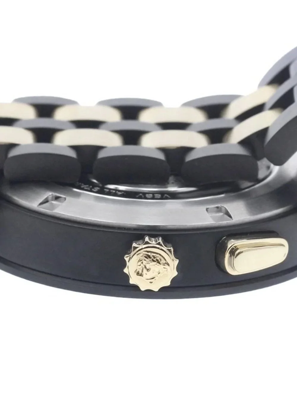VERSACE V race VEBV00619 Dual time Black / gold Dial Quartz Men's Watch_966176